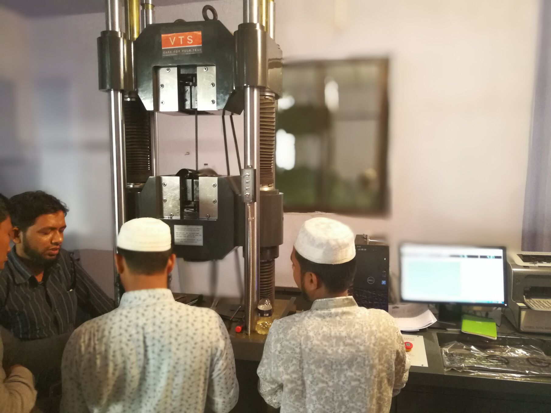 BS4449 Steel Tensile and Bend Testing Machine